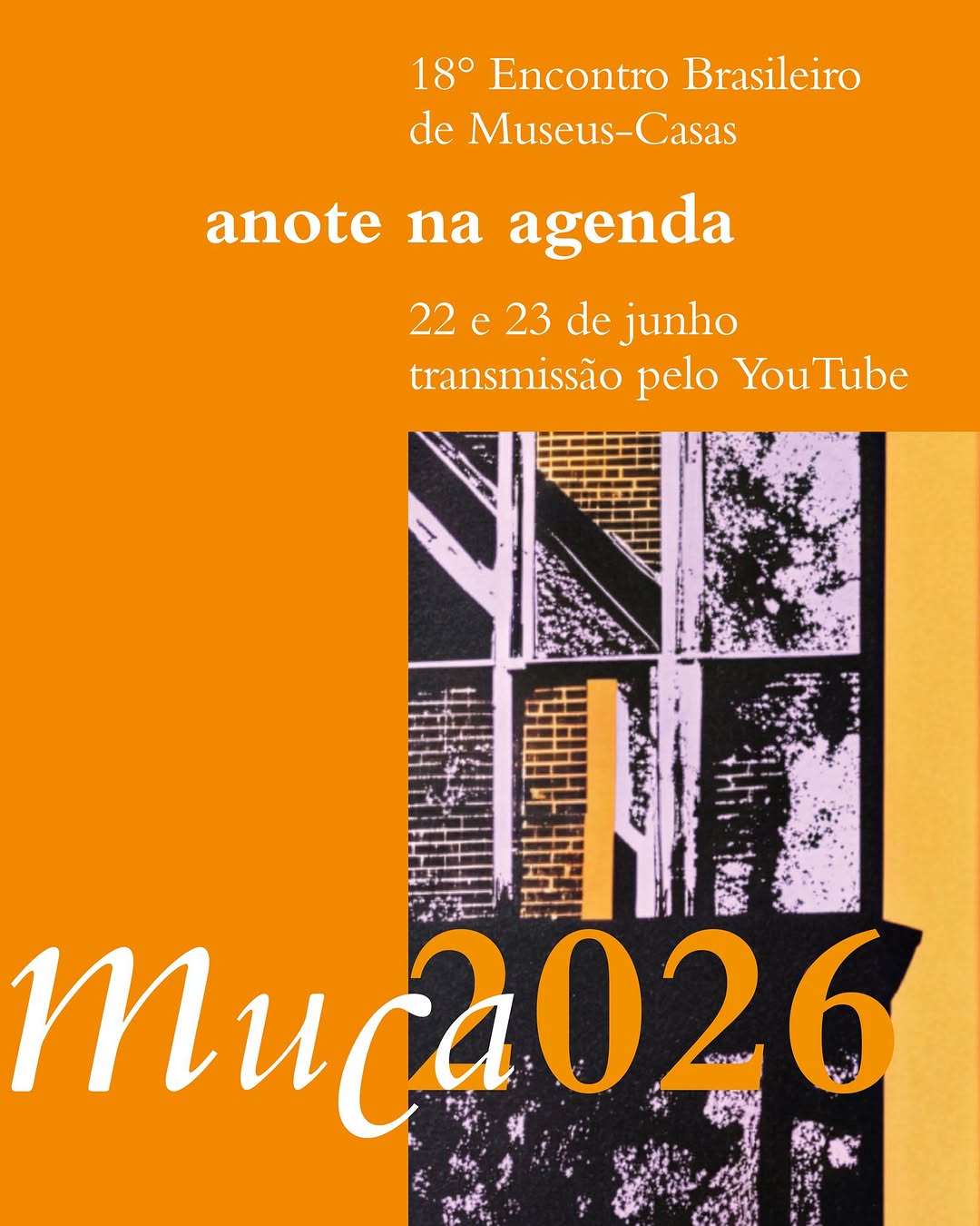 MuCa 2026 – 18º Encontro Brasileiro de Museus-Casas — Casa Museu Ema Klabin, Jardim Paulista, São Paulo