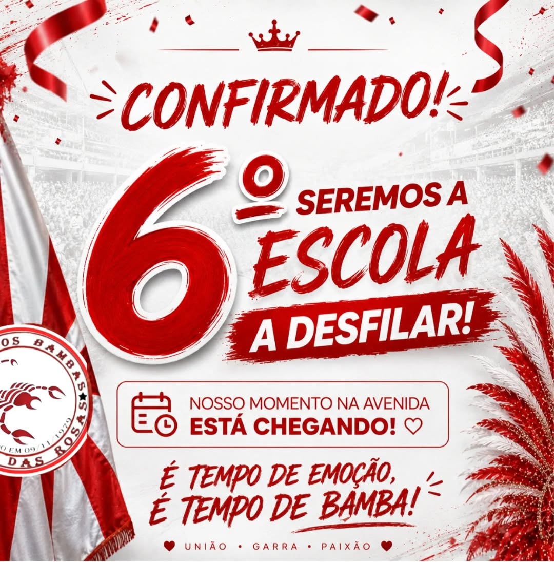 Desfile Os Bambas - Carnaval 2027