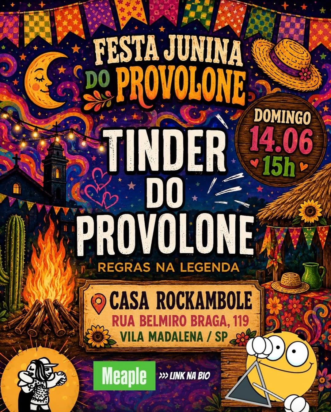 FESTA JUNINA DO PROVOLONE — Forró do Provolone, Pinheiros, São Paulo