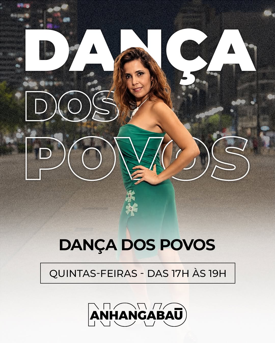 Dança dos Povos — Novo Anhangabaú, República, São Paulo