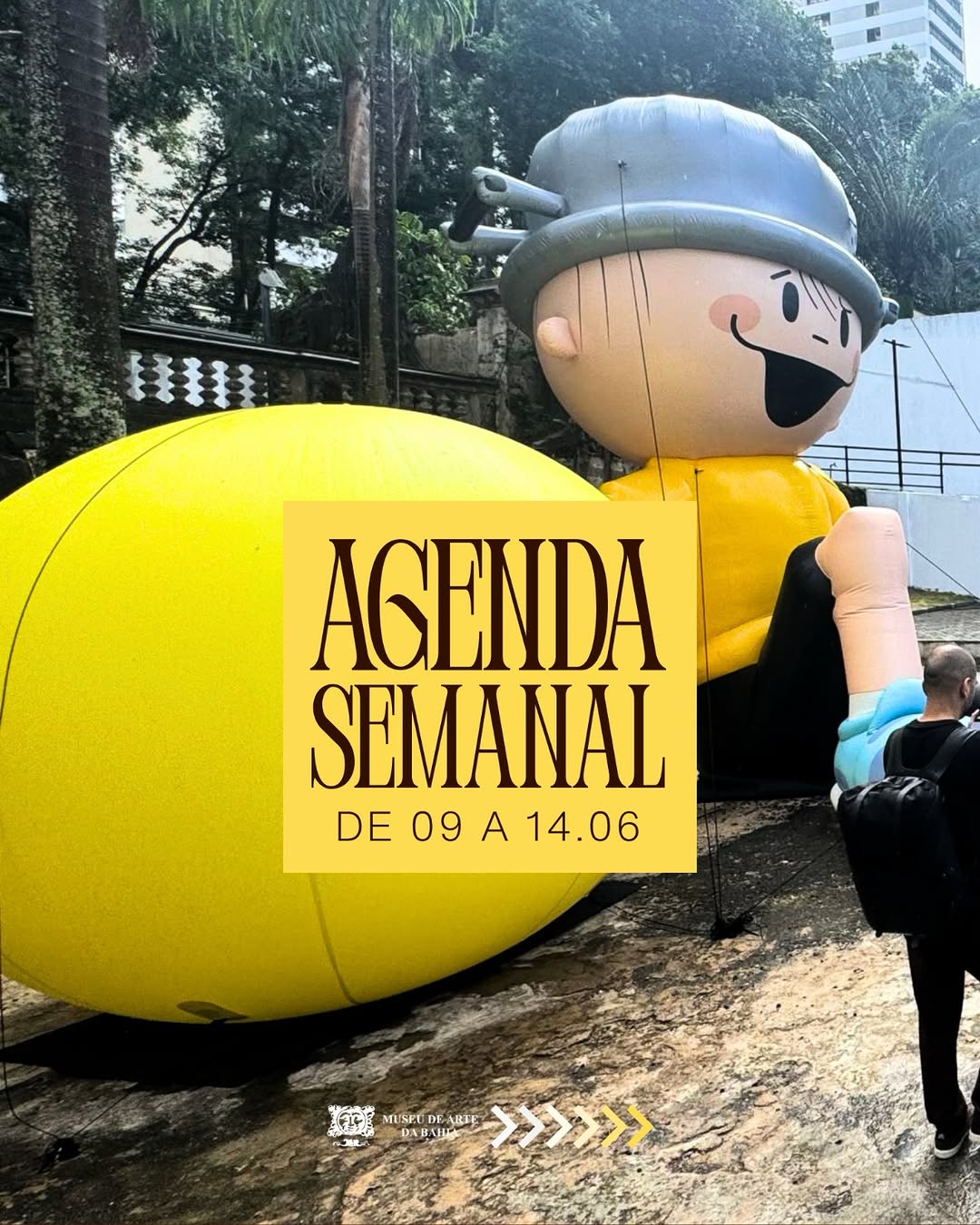 Programação Semanal de Cultura e Conhecimento — MAB Museu de Arte da Bahia, Salvador