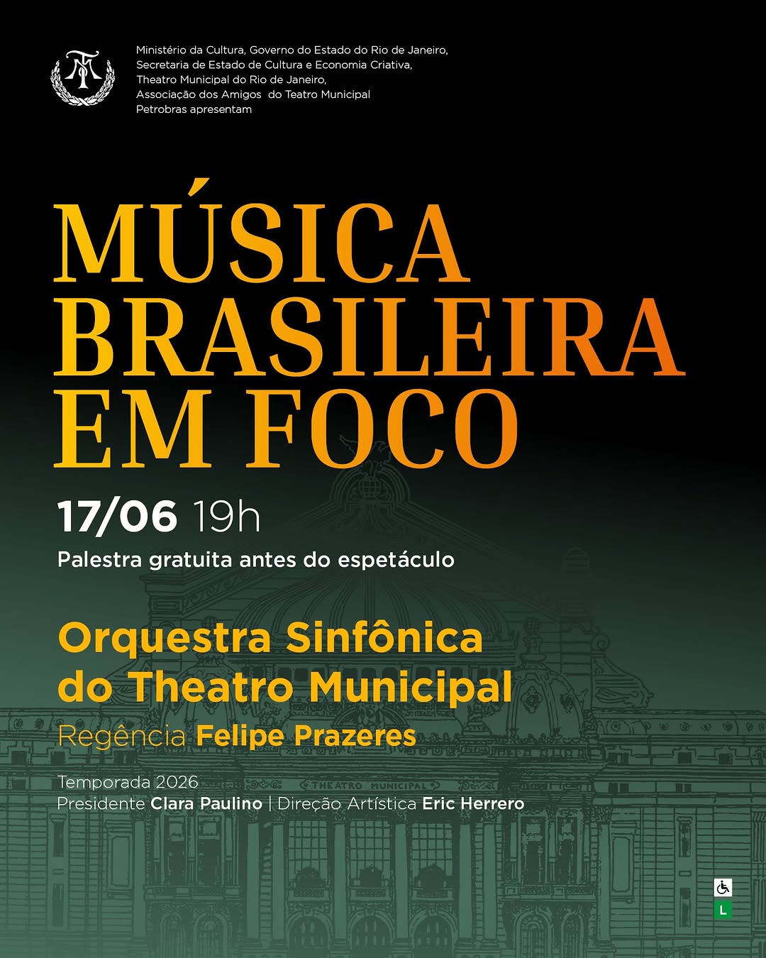 Música Brasileira em Foco — Theatro Municipal do Rio de Janeiro, Centro, Rio de Janeiro