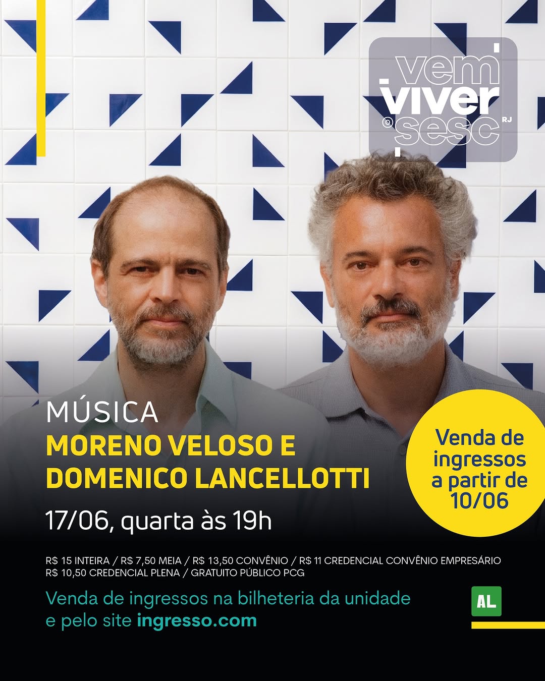Moreno Veloso — Sesc Copacabana, Copacabana, Rio de Janeiro
