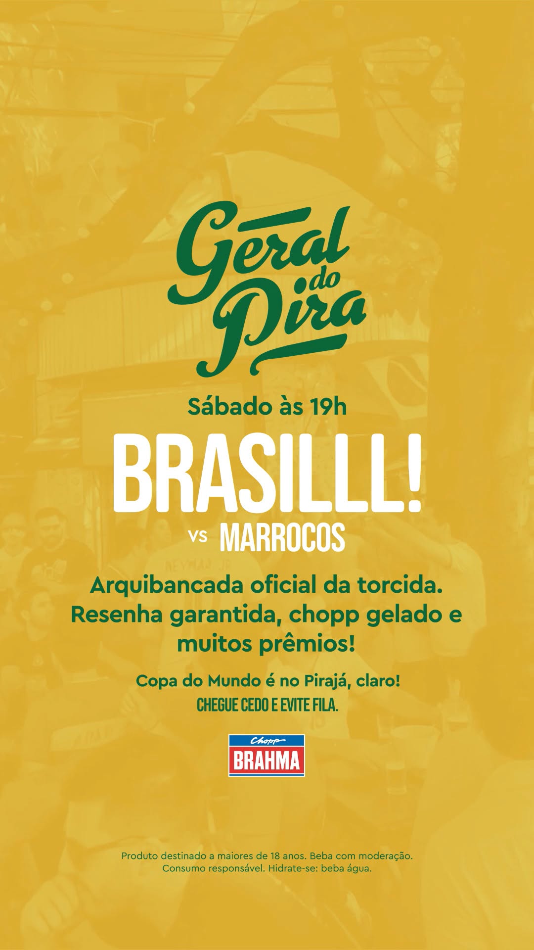 Torcida do Brasil no Pirajá — Pirajá Faria Lima, Itaim Bibi, São Paulo