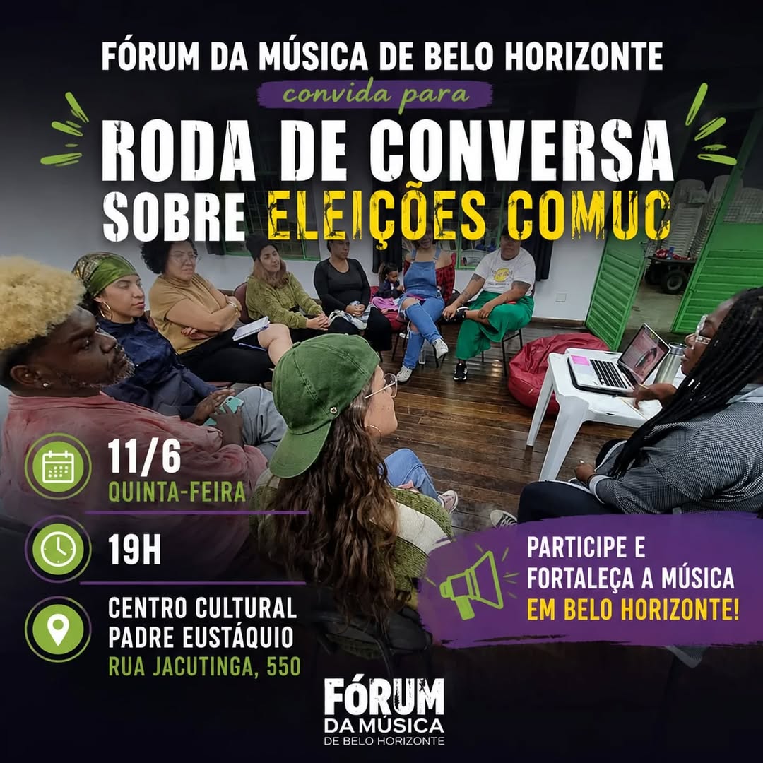 Roda de Conversa sobre Eleições do COMUC