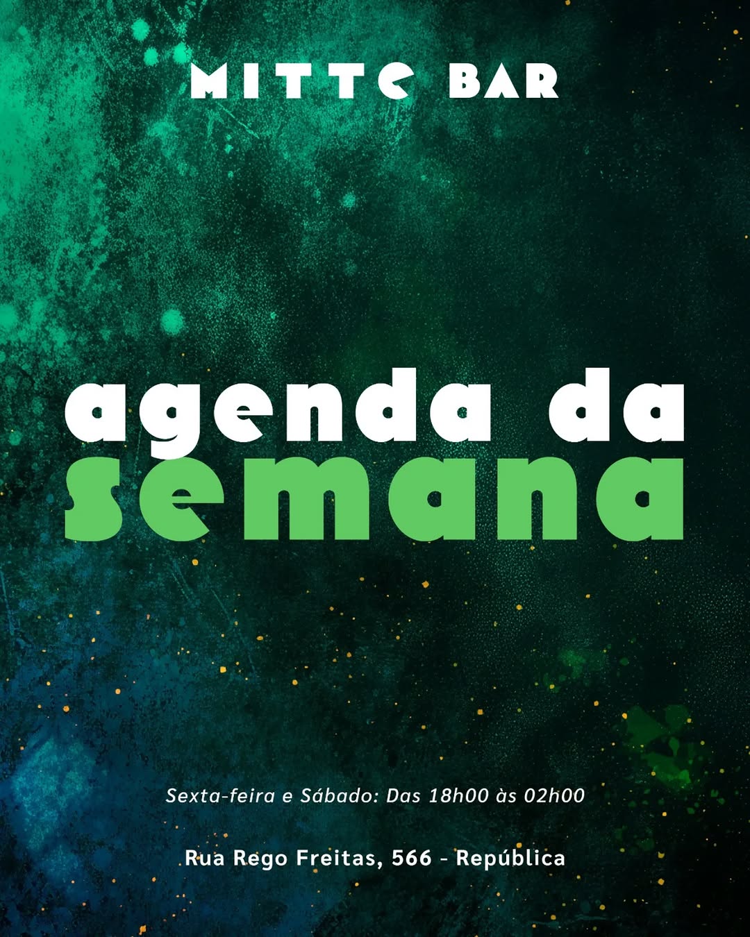 Noite de Copa, Drag e Diversão — Mitte Bar, República, São Paulo