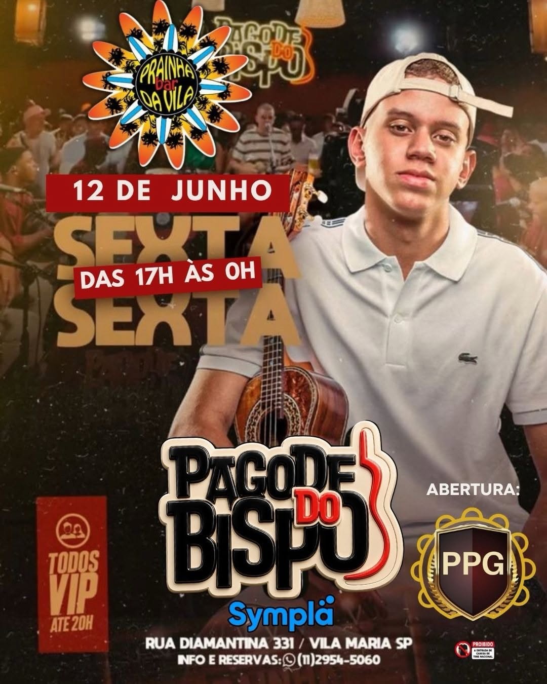 Pagode do Thiago Bispo no Prainha da Vila