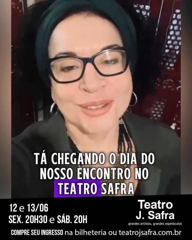 Um Sim à Vida — Teatro J. Safra, Barra Funda, São Paulo