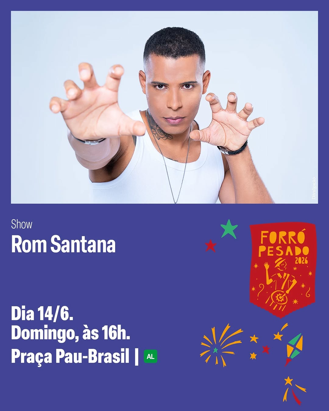 Forró Pesado com Rom Santana — Sesc Interlagos, Cidade Dutra, São Paulo