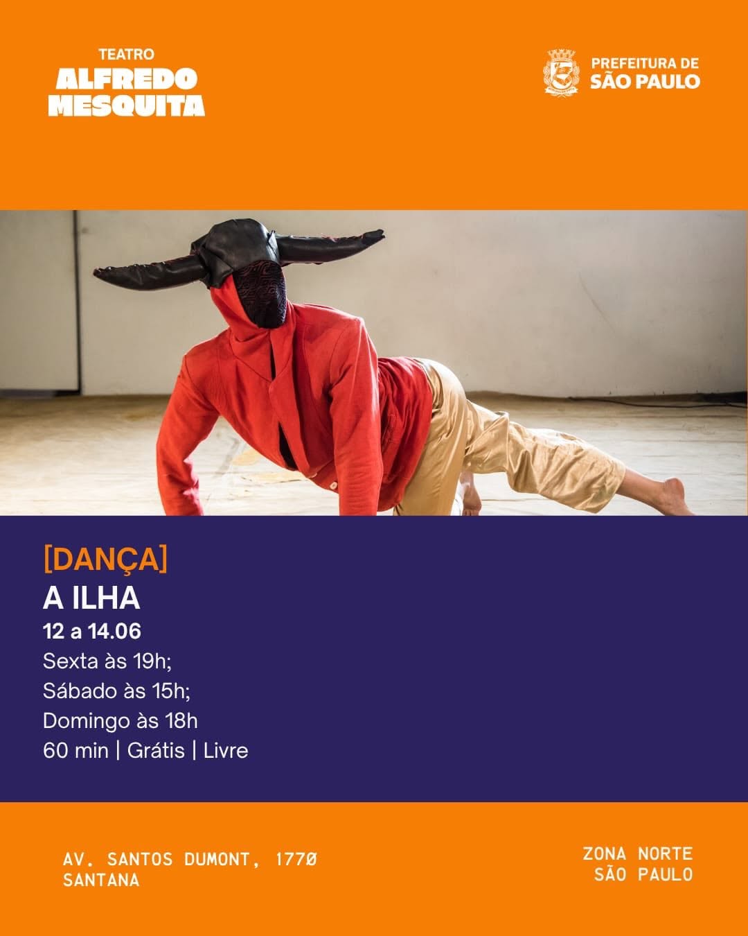 A Ilha — Teatro Alfredo Mesquita, Santana, São Paulo
