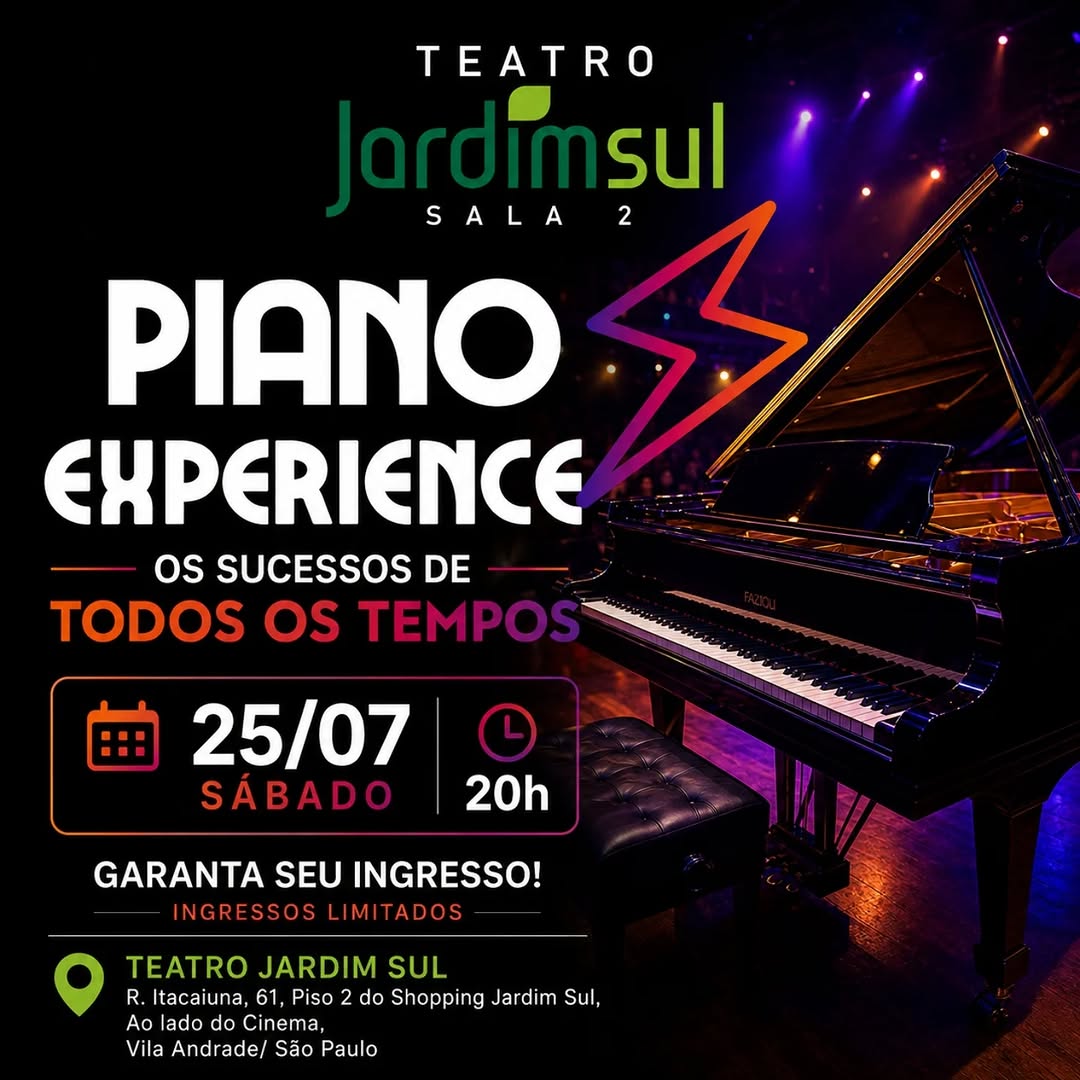 Piano Experience: Os Sucessos em Versões Inéditas