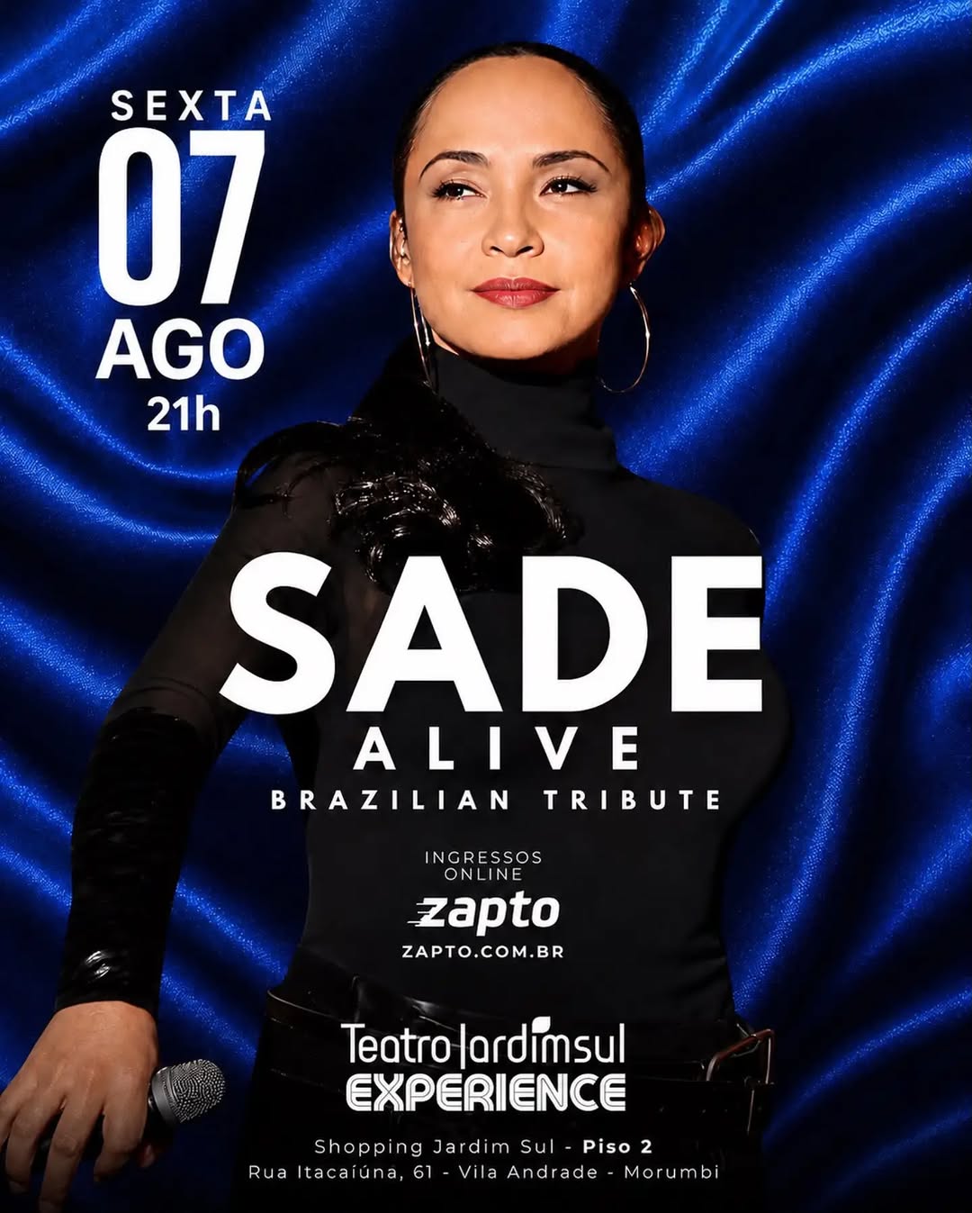 Super Show da banda Sade Alive - Brazilian Tribute
