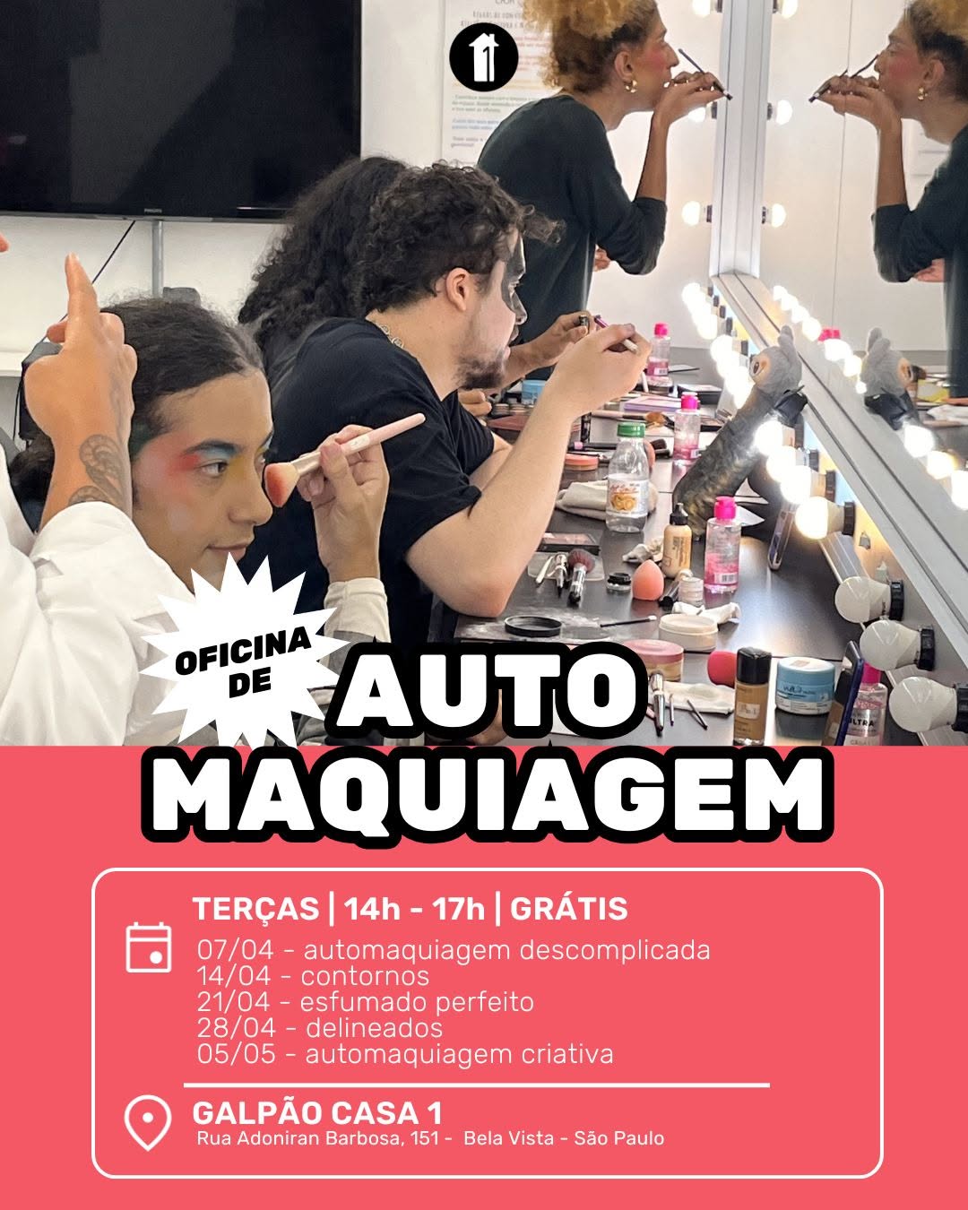 Oficina de Automaquiagem: Delineados