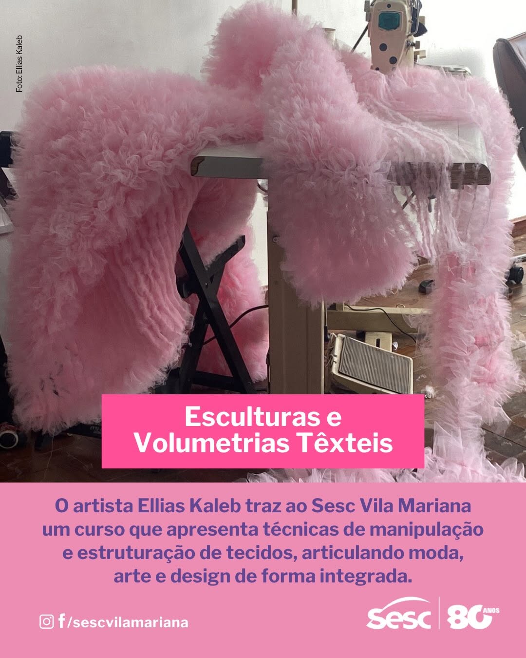 Esculturas e Volumetrias Têxteis