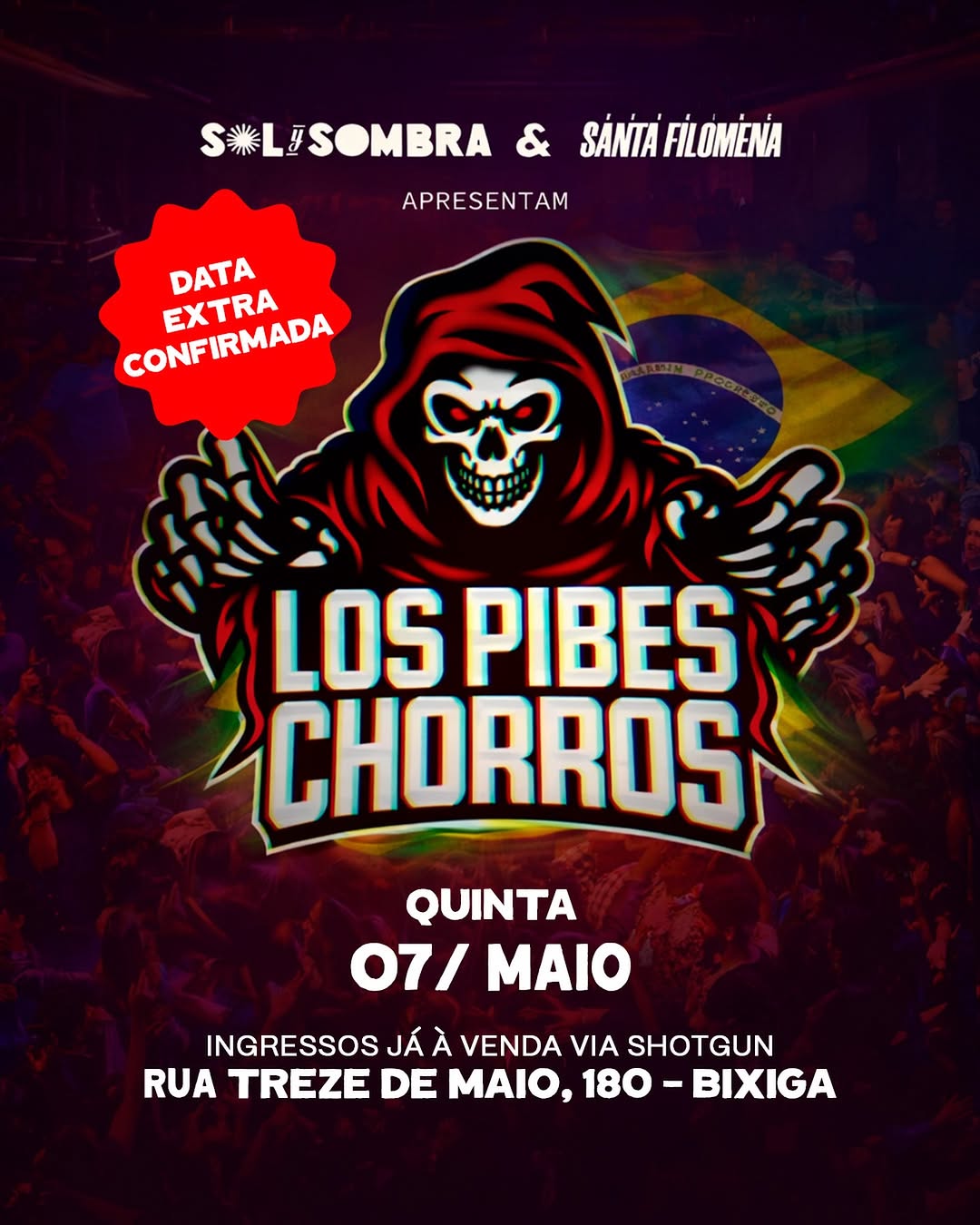 Los Pibes Chorros no Bar Sol & Sombra
