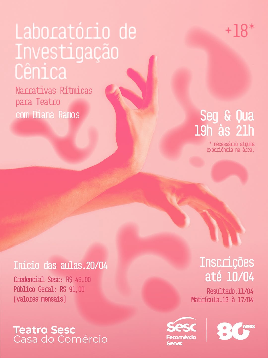 Laboratório de Investigação Cênica – Narrativas Rítmicas para Teatro
