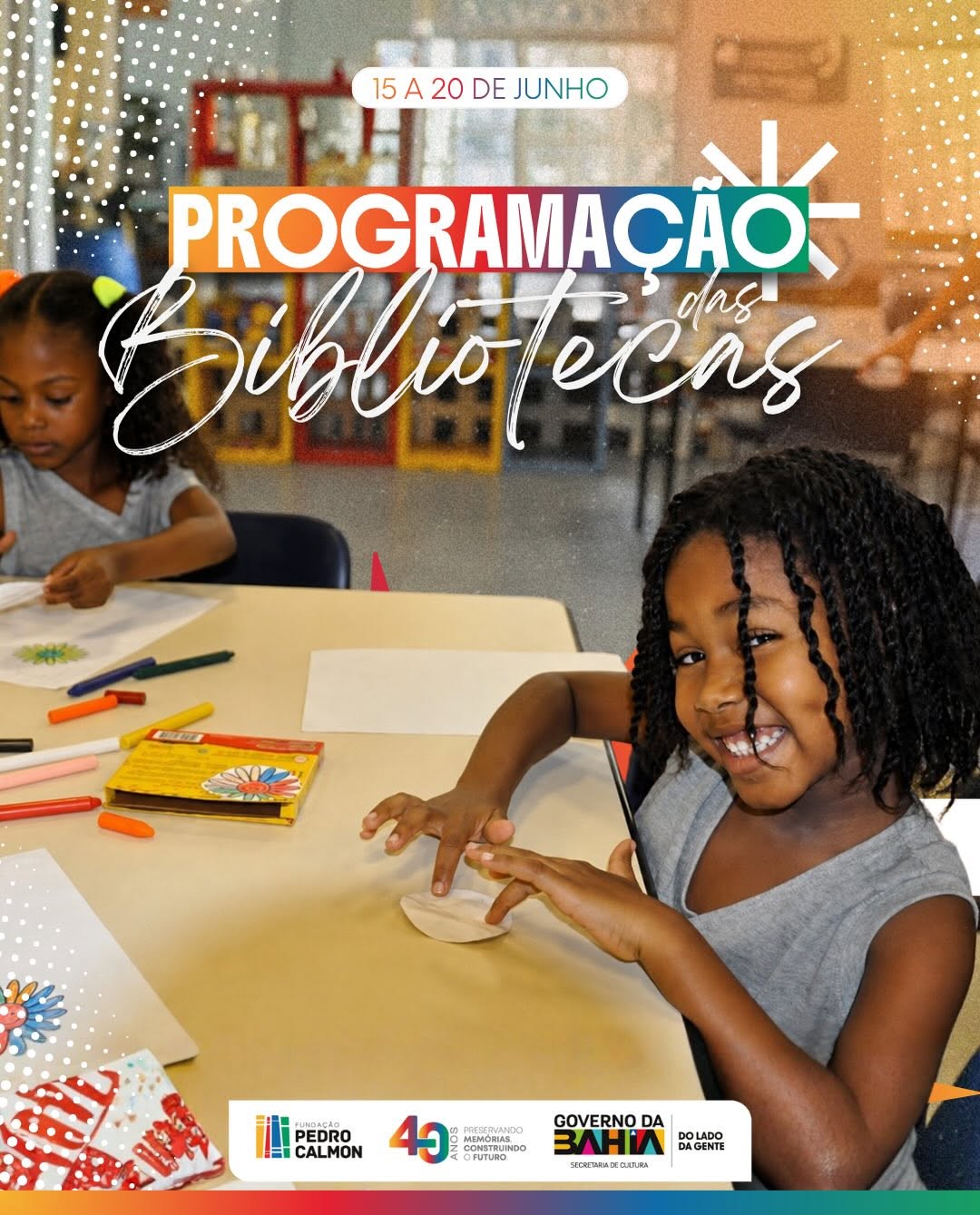 Mediação de leitura — Biblioteca Central do Estado da Bahia (Barris), Salvador