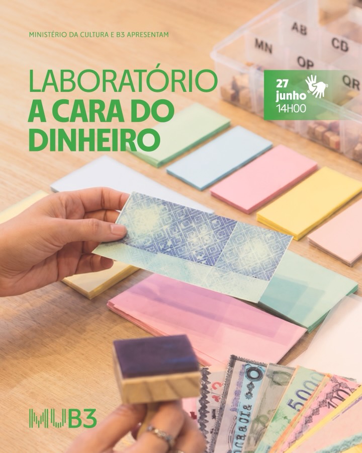 Laboratório A cara do dinheiro — MUB3 - Museu da Bolsa do Brasil, Sé, São Paulo