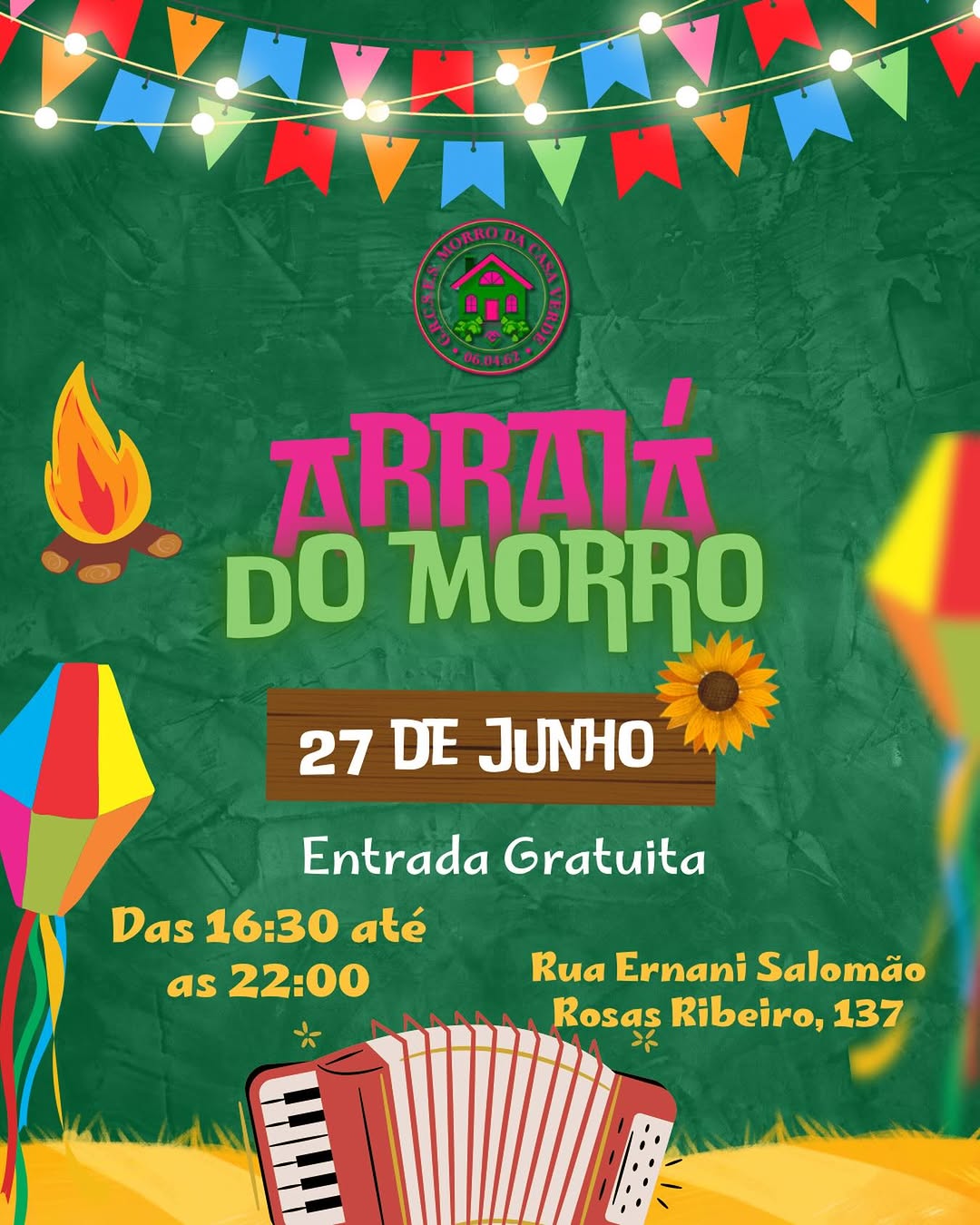 Arraiá do Morro da Casa Verde — Morro da Casa Verde, Casa Verde, São Paulo