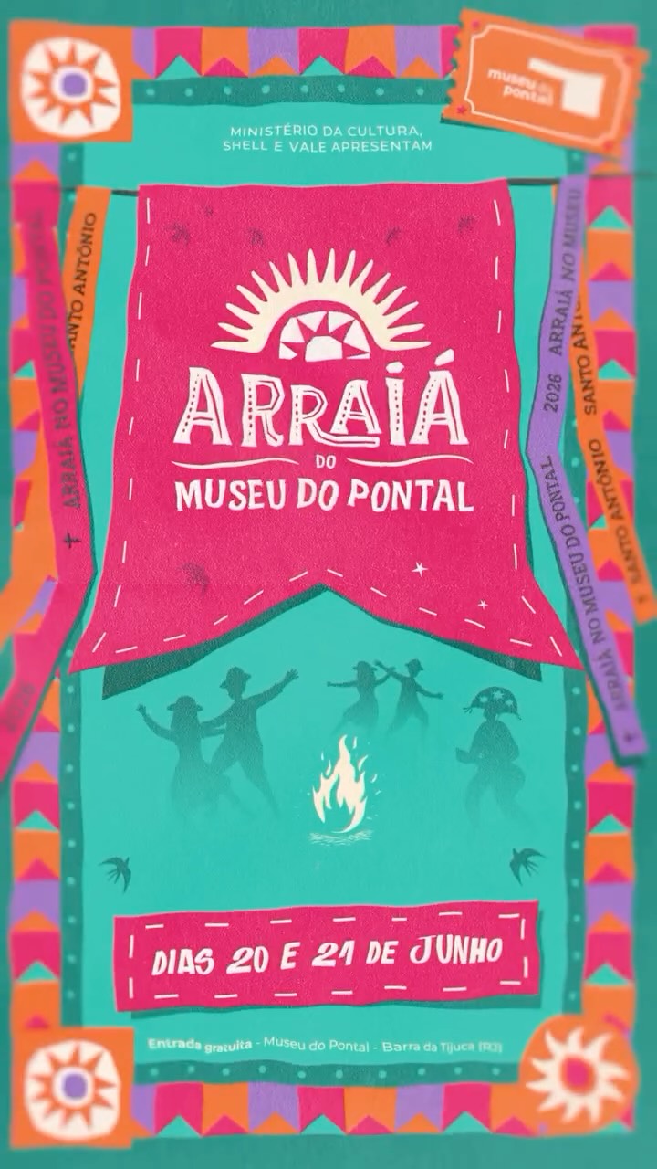 Feira de quitutes e artesanato do Arraiá do Museu do Pontal