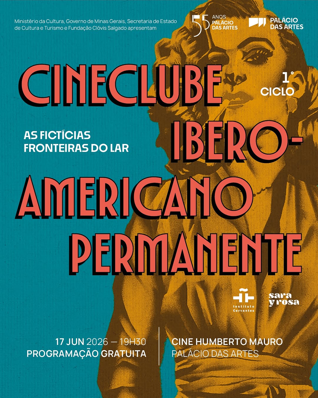 Cineclube Ibero-americano Permanente - Vámonos, Bárbara — Palácio das Artes, Centro, Belo Horizonte