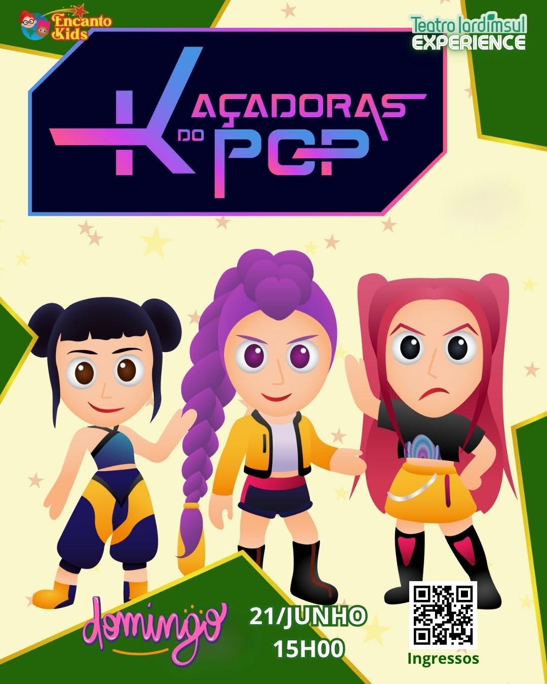 Kaçadoras do Pop — Teatro Jardim Sul, Vila Andrade, São Paulo