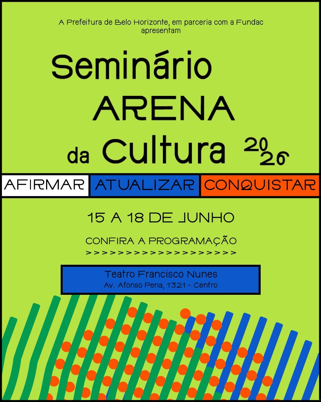 Seminário Arena da Cultura 2026