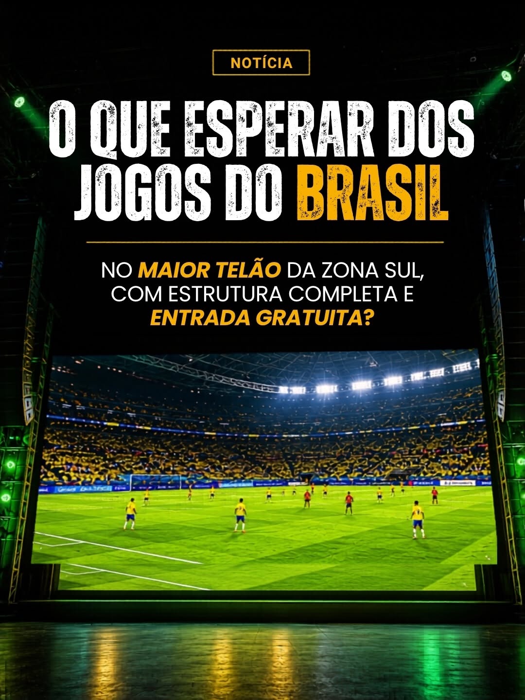 Copa Mundial no Terra SP — Terra SP, Campo Grande, São Paulo