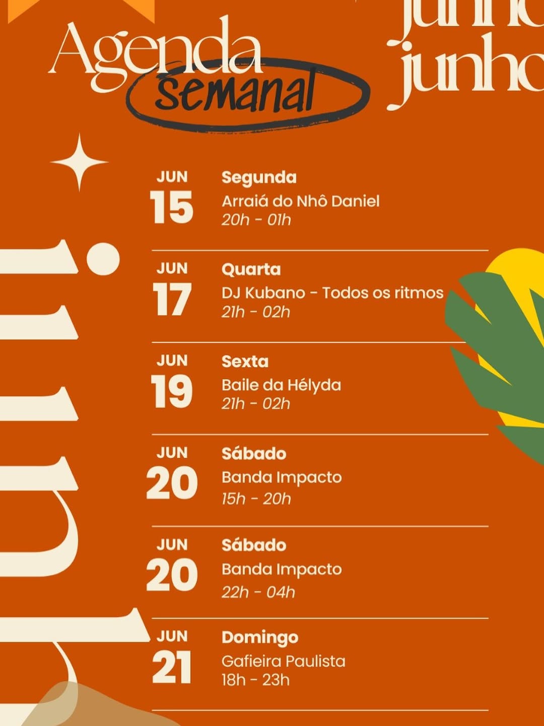 Banda Impacto (tarde) — Zais - A casa mais dançante de São Paulo, Vila Mariana, São Paulo