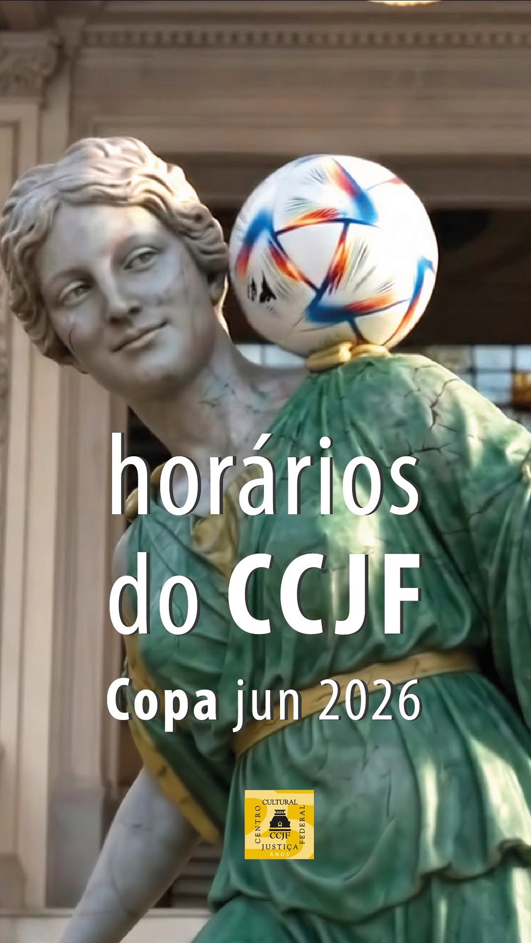Fechamento Antecipado - Jogos do Brasil na Copa do Mundo — Centro Cultural Justiça Federal, Centro, Rio de Janeiro