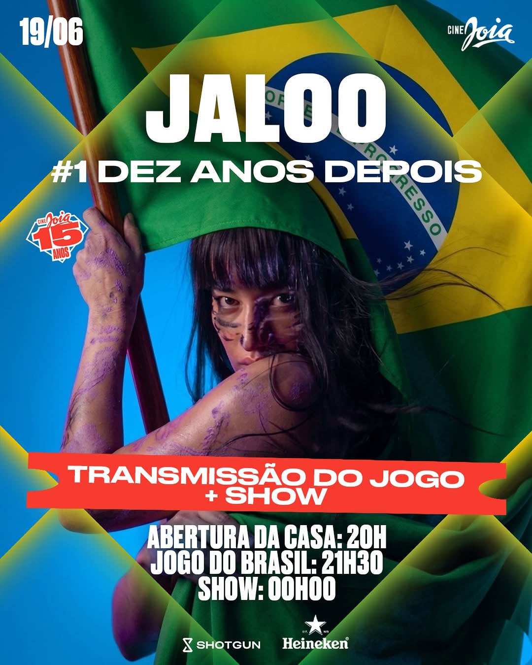 Brasil no Telão & JALOO no Palco