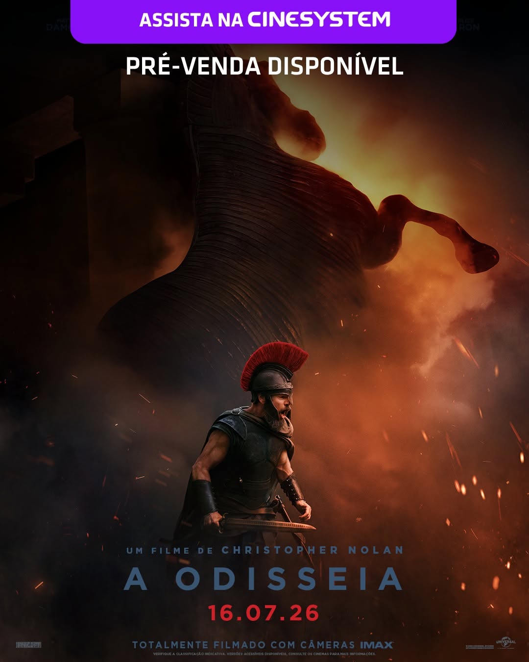 Estreia de A Odisseia — Cinesystem Botafogo, Botafogo, Rio de Janeiro