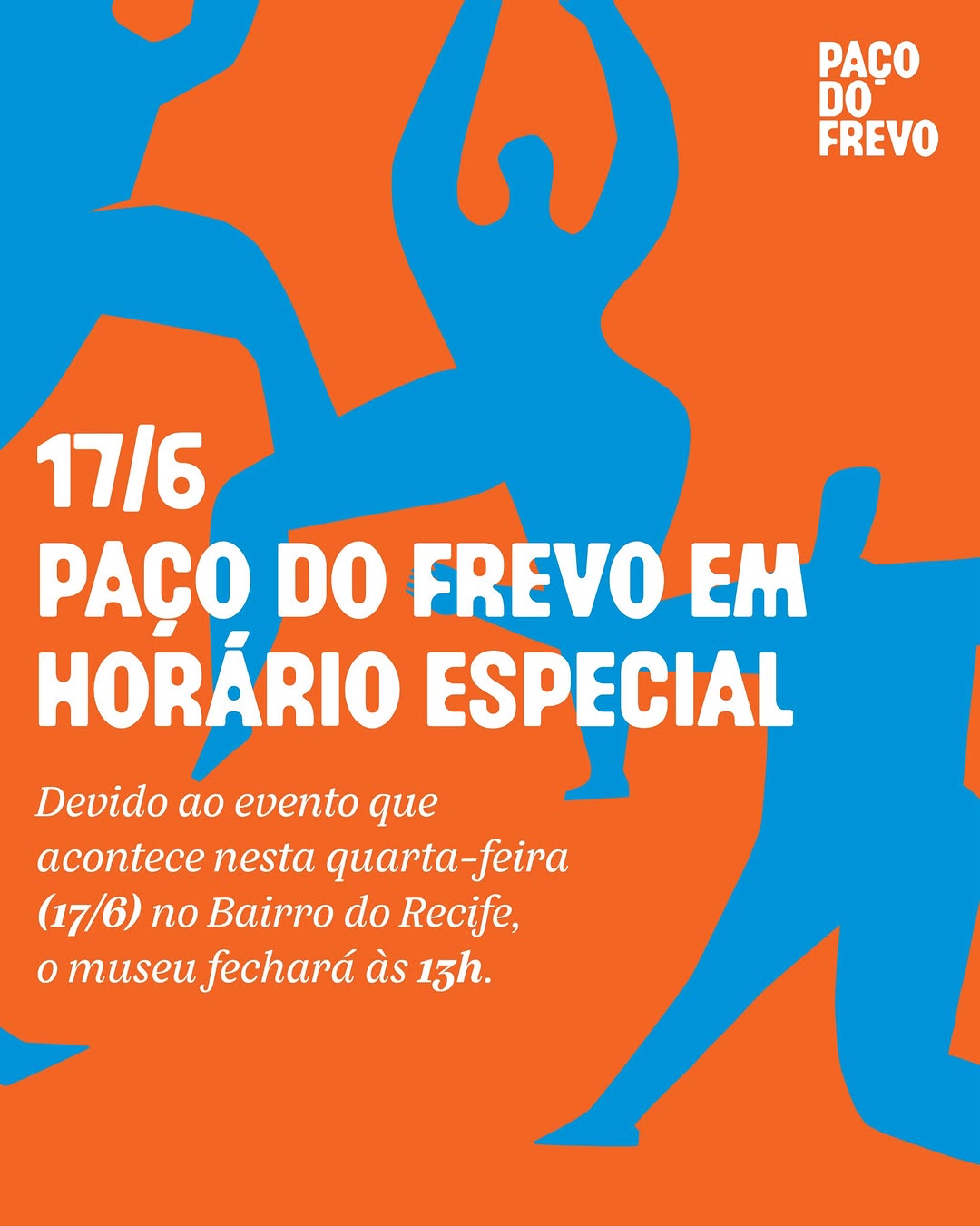 Horário Especial Paço do Frevo — Paço do Frevo, Recife Antigo, Recife