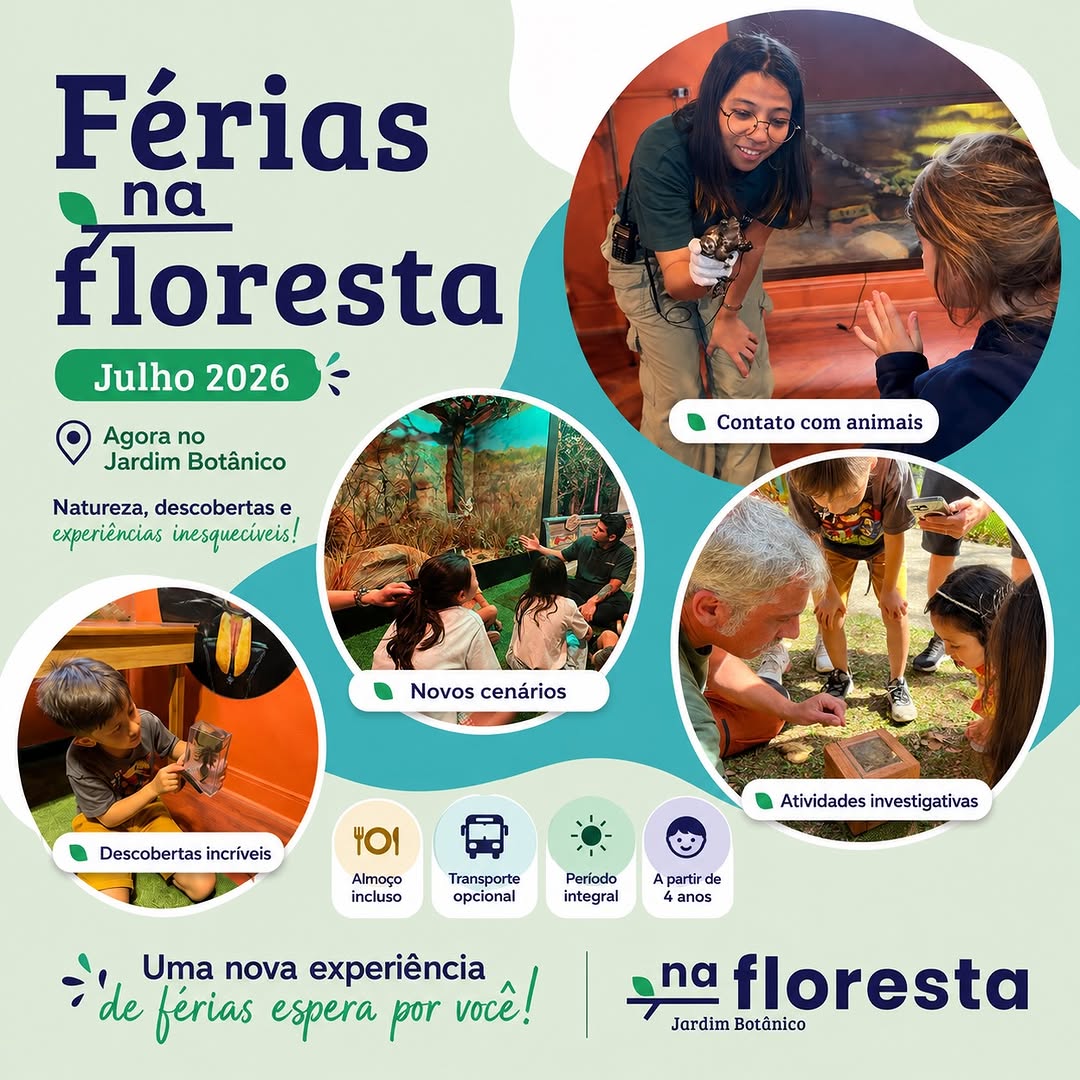 Férias Na Floresta — Na Floresta, Itaim Bibi, São Paulo