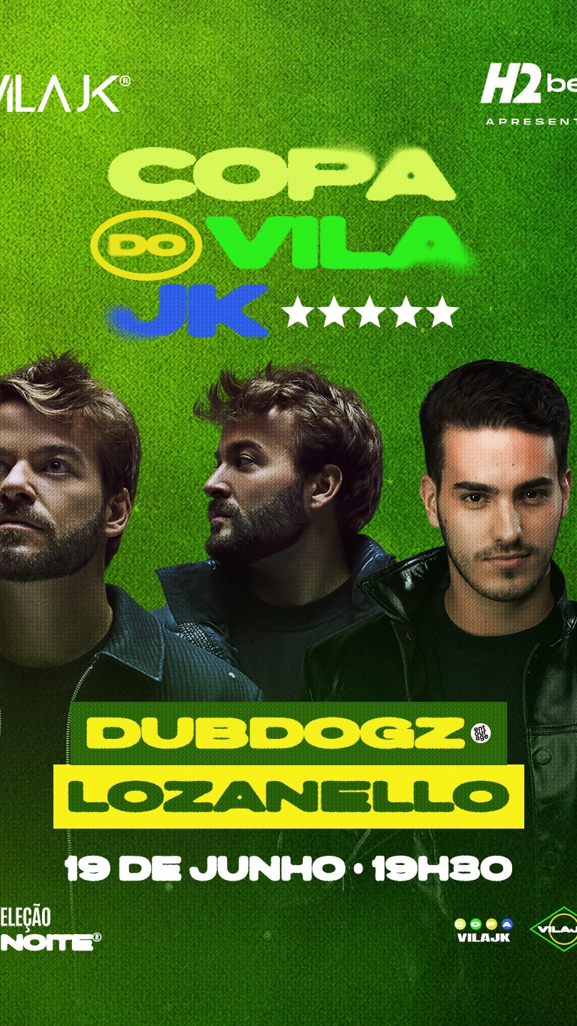 Encontro para torcer pela seleção com Dubdogz e Lozanello — Vila JK, Itaim Bibi, São Paulo