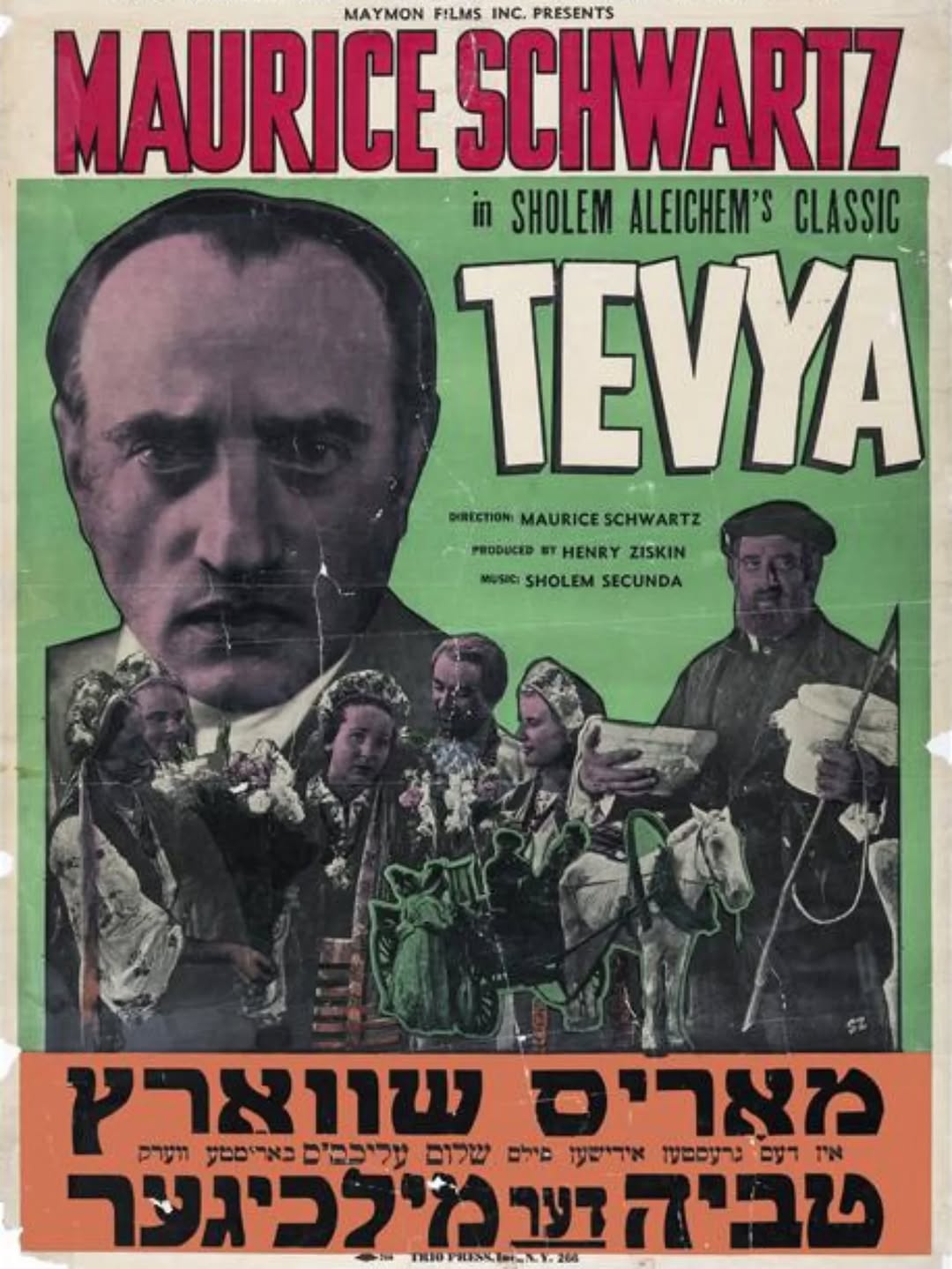 Tevye, o leiteiro — Casa do Povo, Bom Retiro, São Paulo