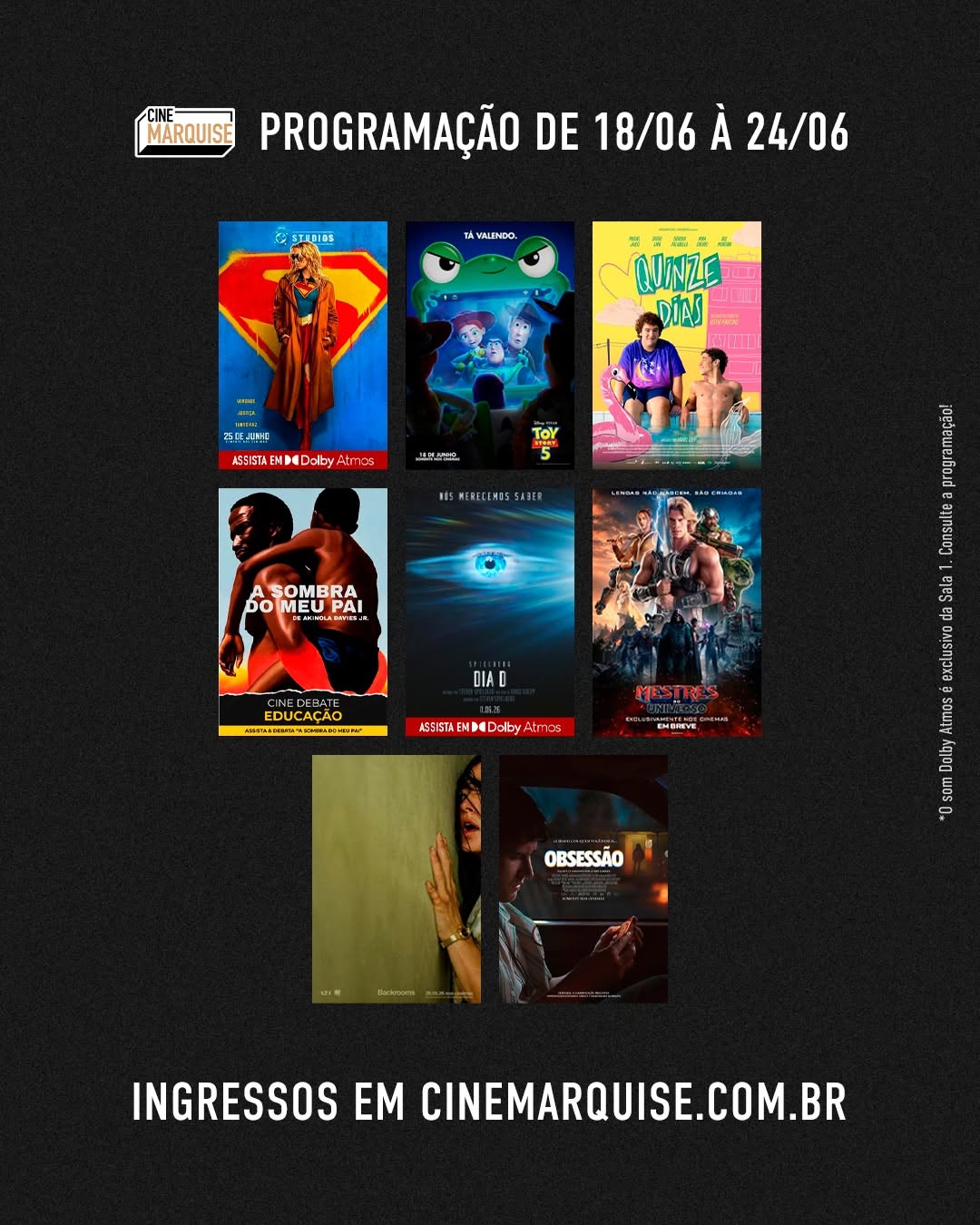 Obsessão — Cine Marquise, Bela Vista, São Paulo