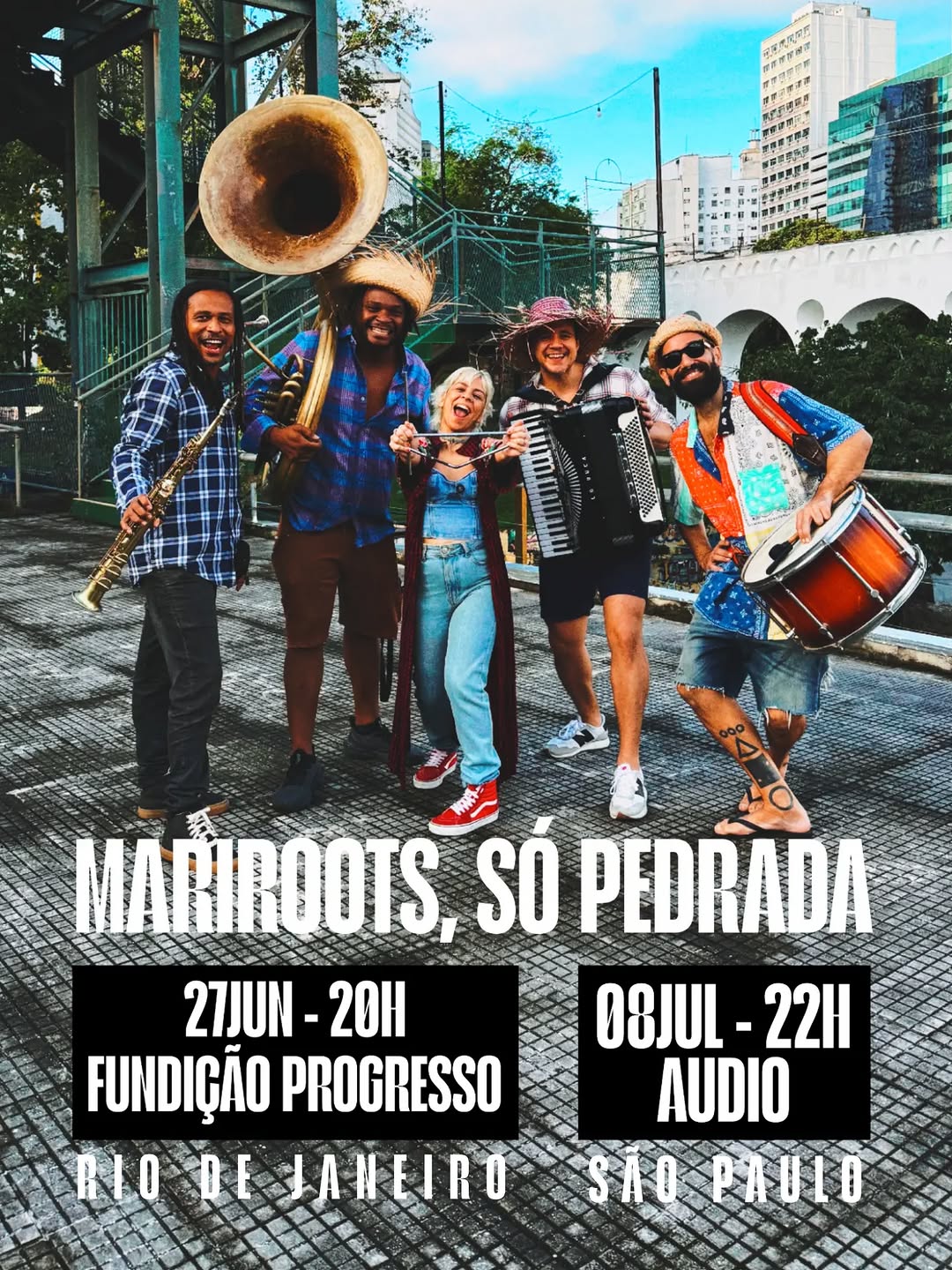 MariRoots na Fundição Progresso
