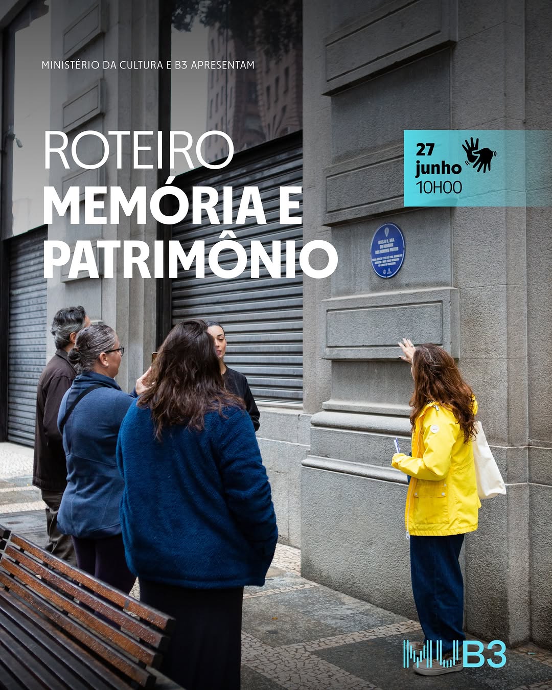Roteiro Memória e Patrimônio — MUB3 - Museu da Bolsa do Brasil, Sé, São Paulo