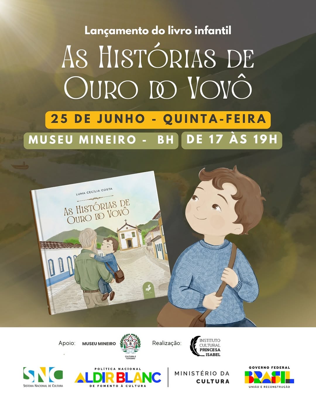 Lançamento do livro As Histórias de Ouro do Vovô