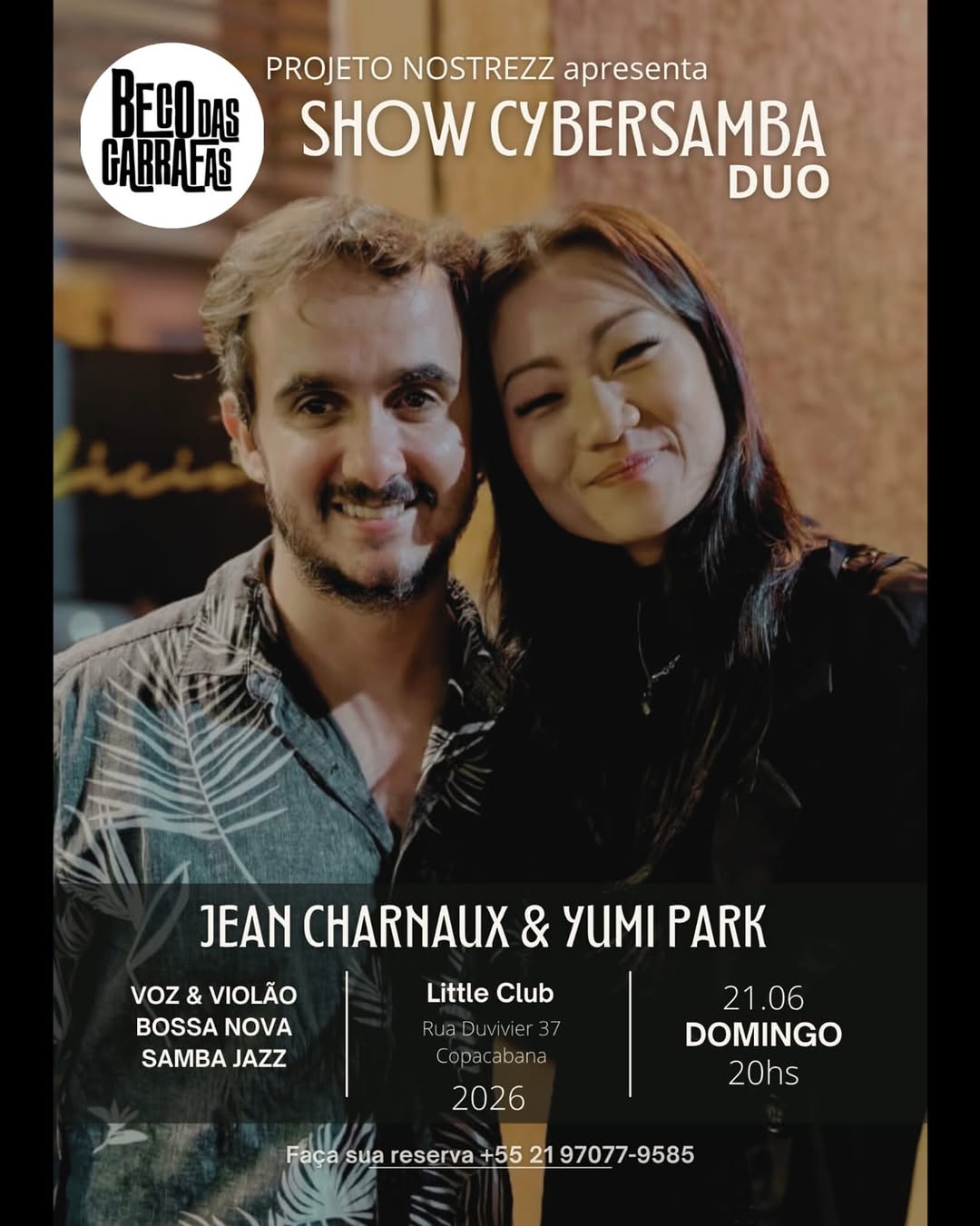 Projeto NoStrezz – Yumi Park convida Jean Charnaux | Cybersamba