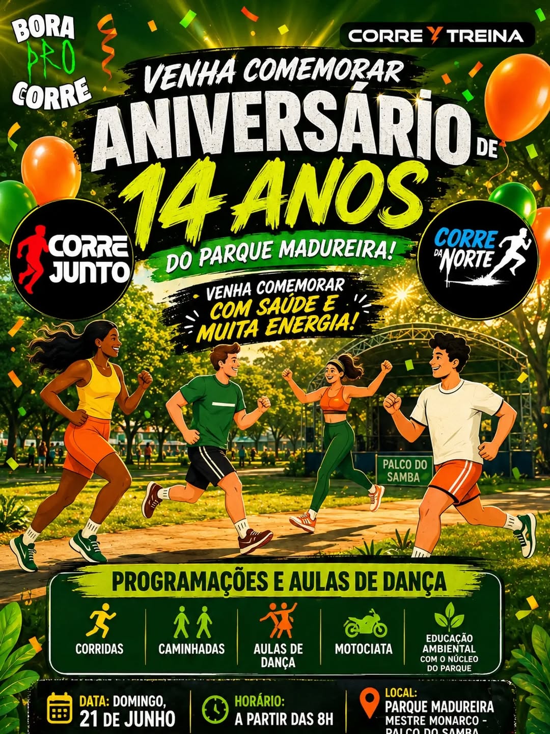 Aniversário do Parque Madureira — Parque Madureira Mestre Monarco, Madureira, Rio de Janeiro