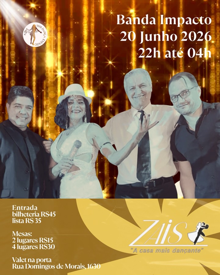 Banda Impacto na Zais — Zais - A casa mais dançante de São Paulo, Vila Mariana, São Paulo