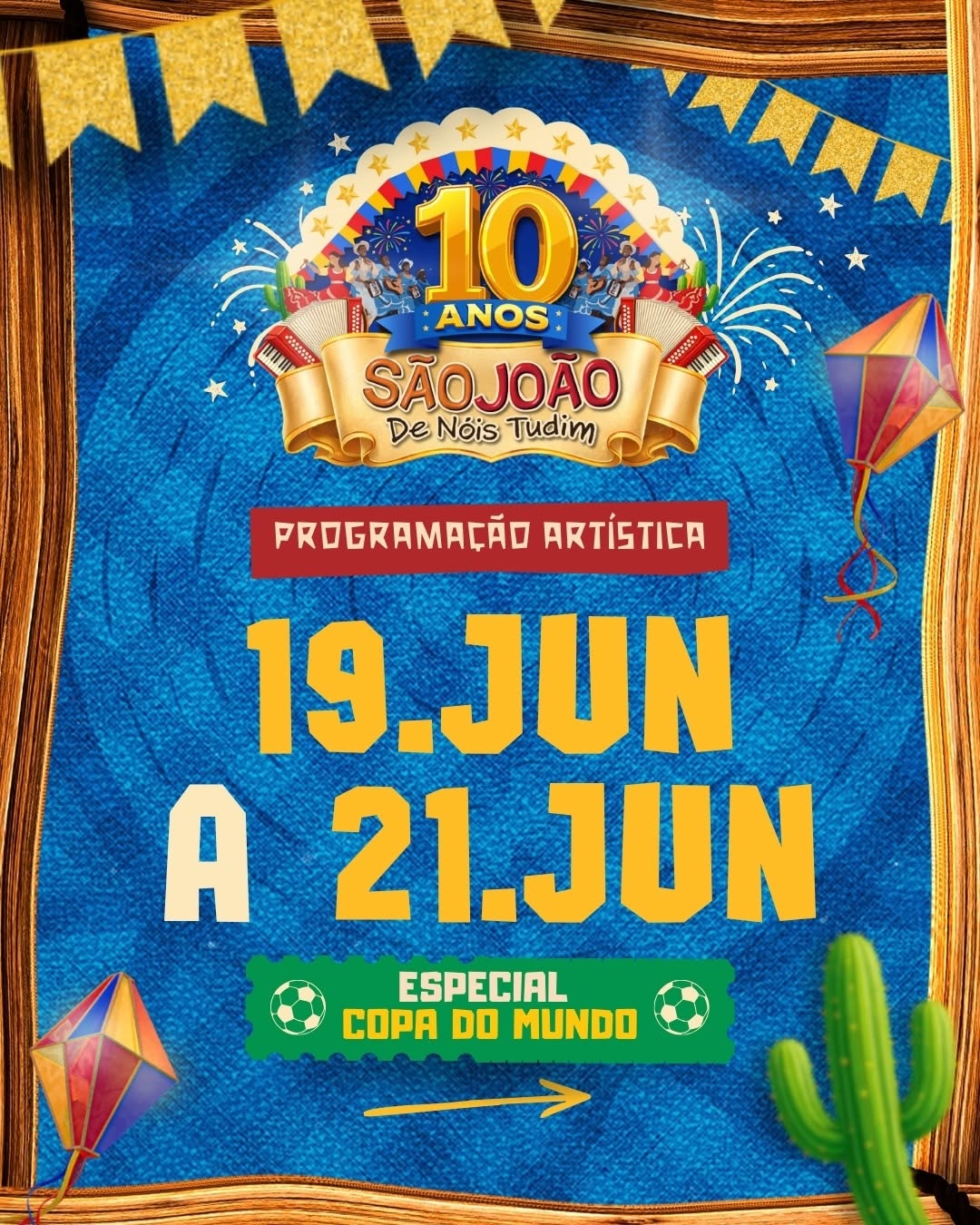 Programação de São João no CTN — CTN - Centro de Tradições Nordestinas, Limão, São Paulo