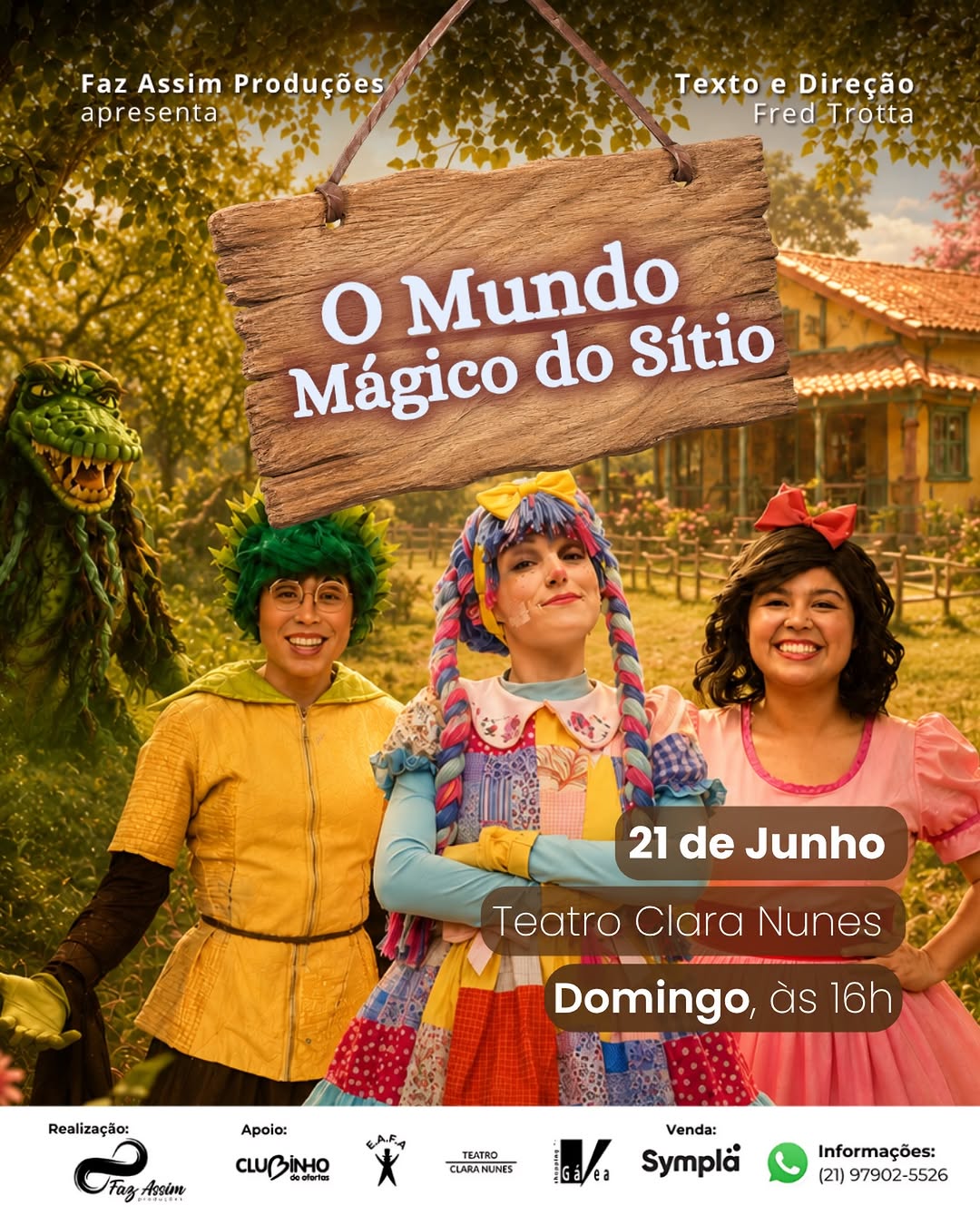 Arraiá no Teatro — Teatro Clara Nunes, Rio de Janeiro