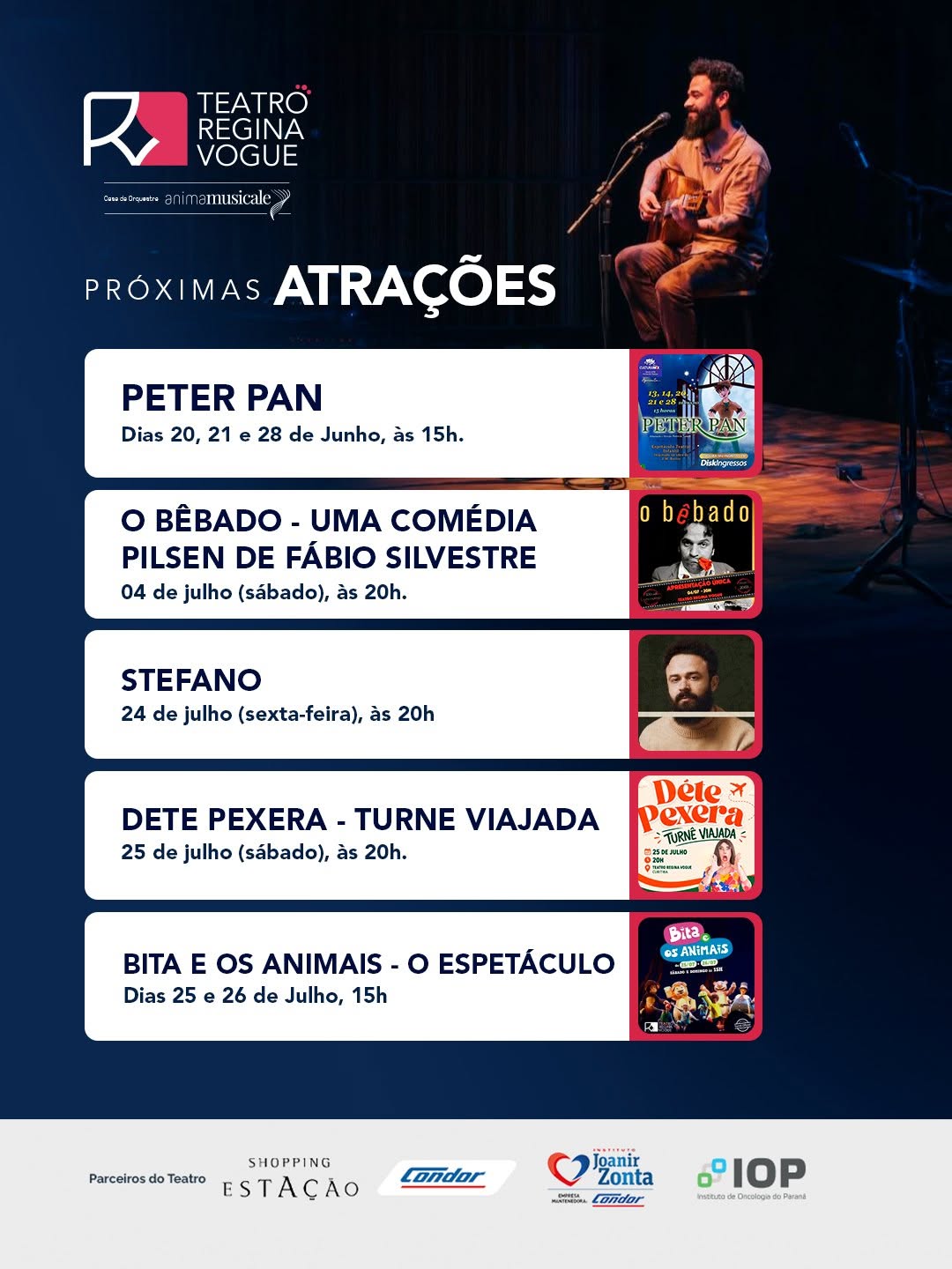 Estreia do Stefano