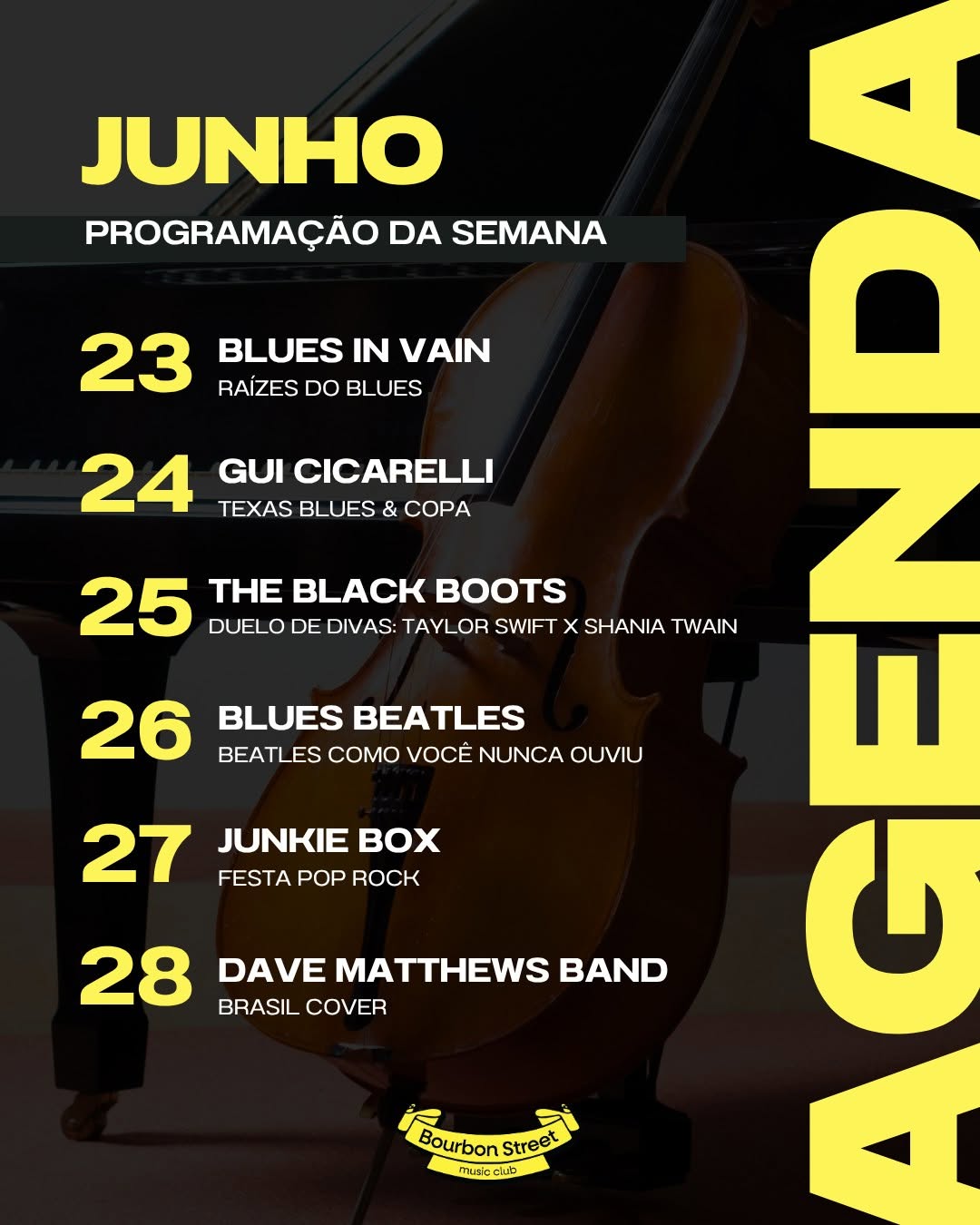 Agenda da Semana