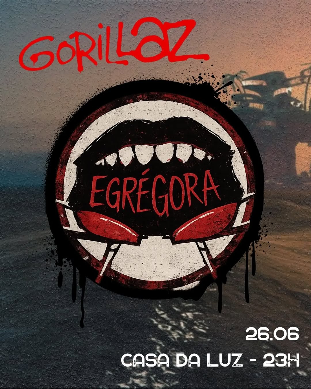 EGRÉGORA X MMO SYNTH - Edição Especial Gorillaz e The Strokes