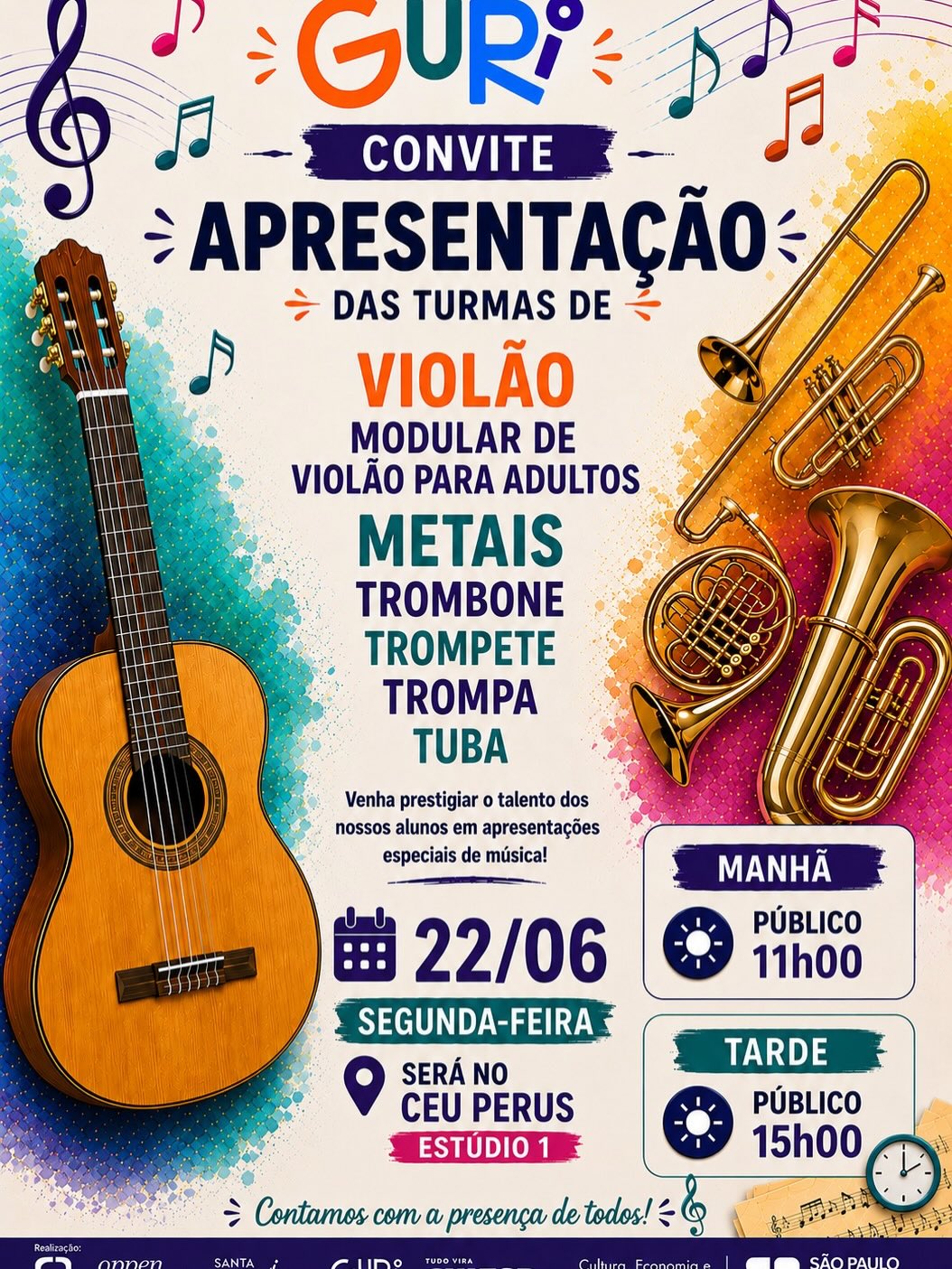 Apresentações do Projeto Guri — CEU Perus, Perus, São Paulo