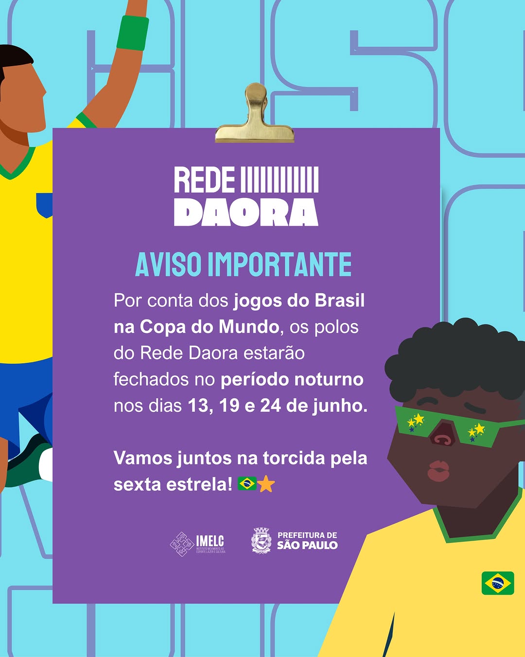 Polos Rede Daora Fechados - Copa do Mundo